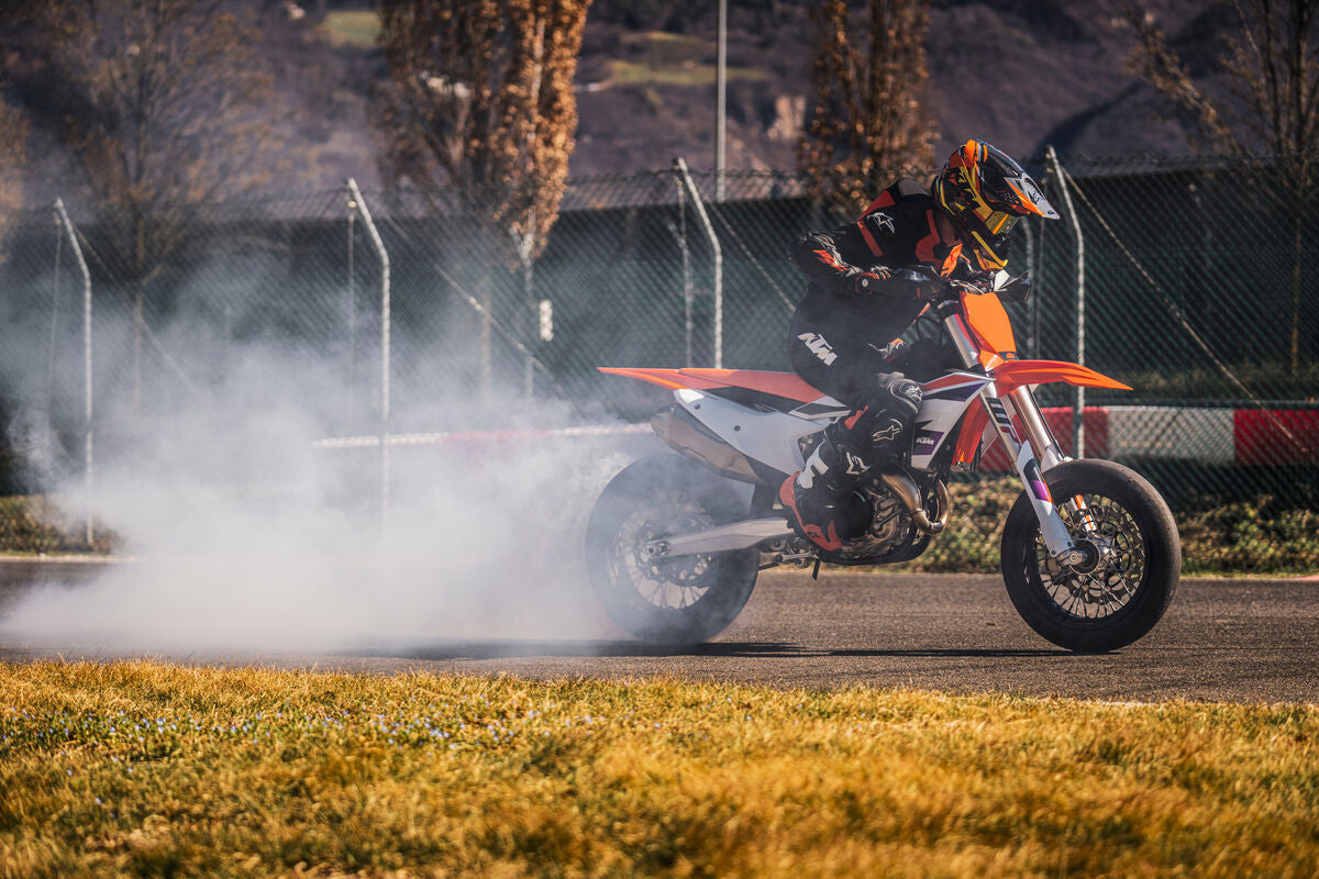 Quick look at the KTM Supermoto line-up 2024