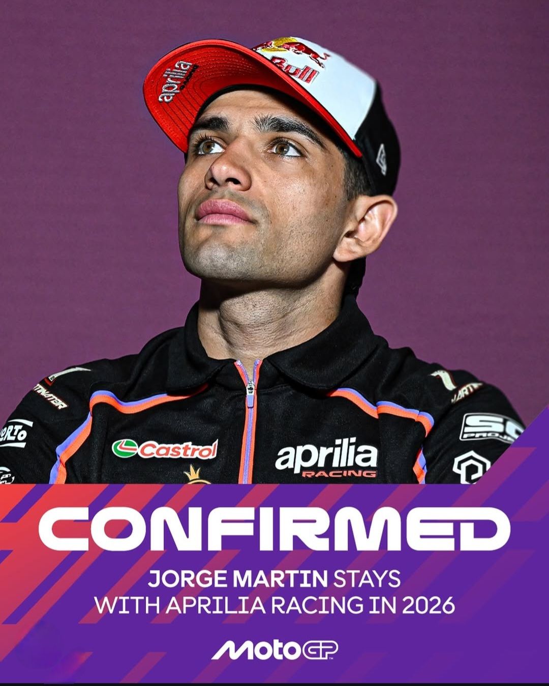 Jorge Martin will stay at Aprilia!