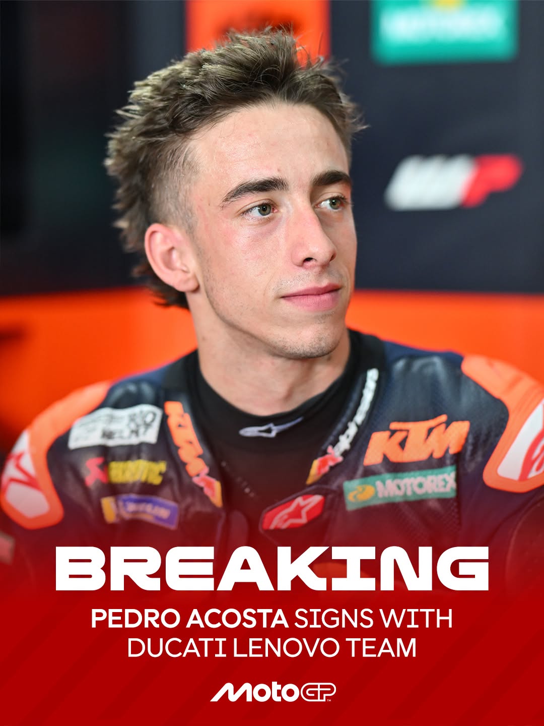 Acosta signs with Ducati