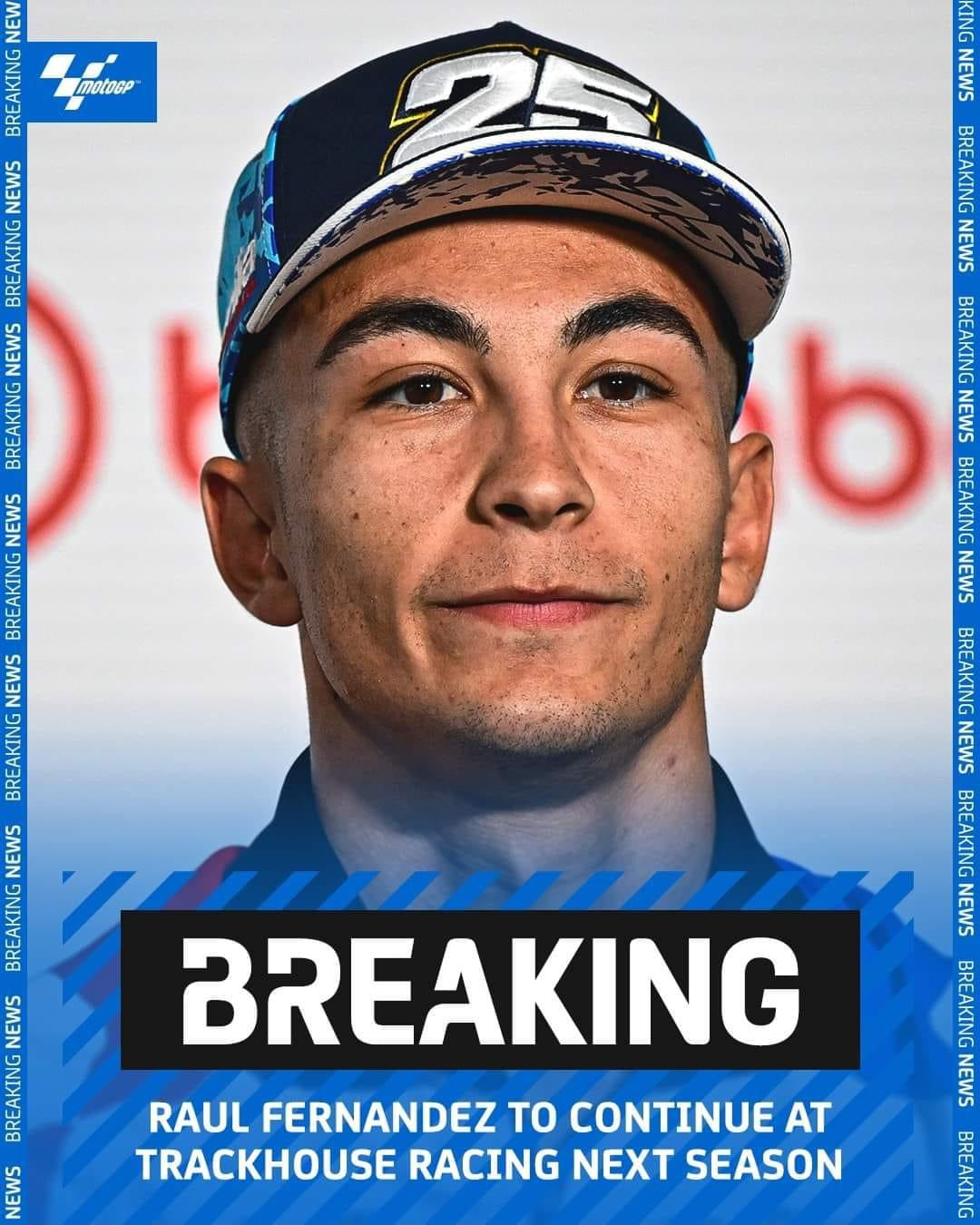 Raul stays at Trackhouse for two more years!