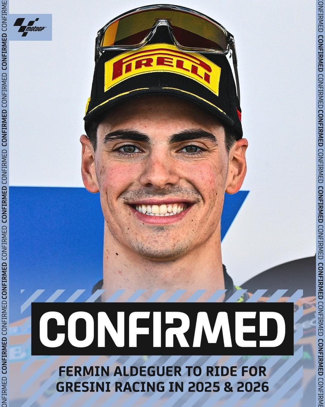 Fermin Aldeguer new rider to MotoGP 2025
