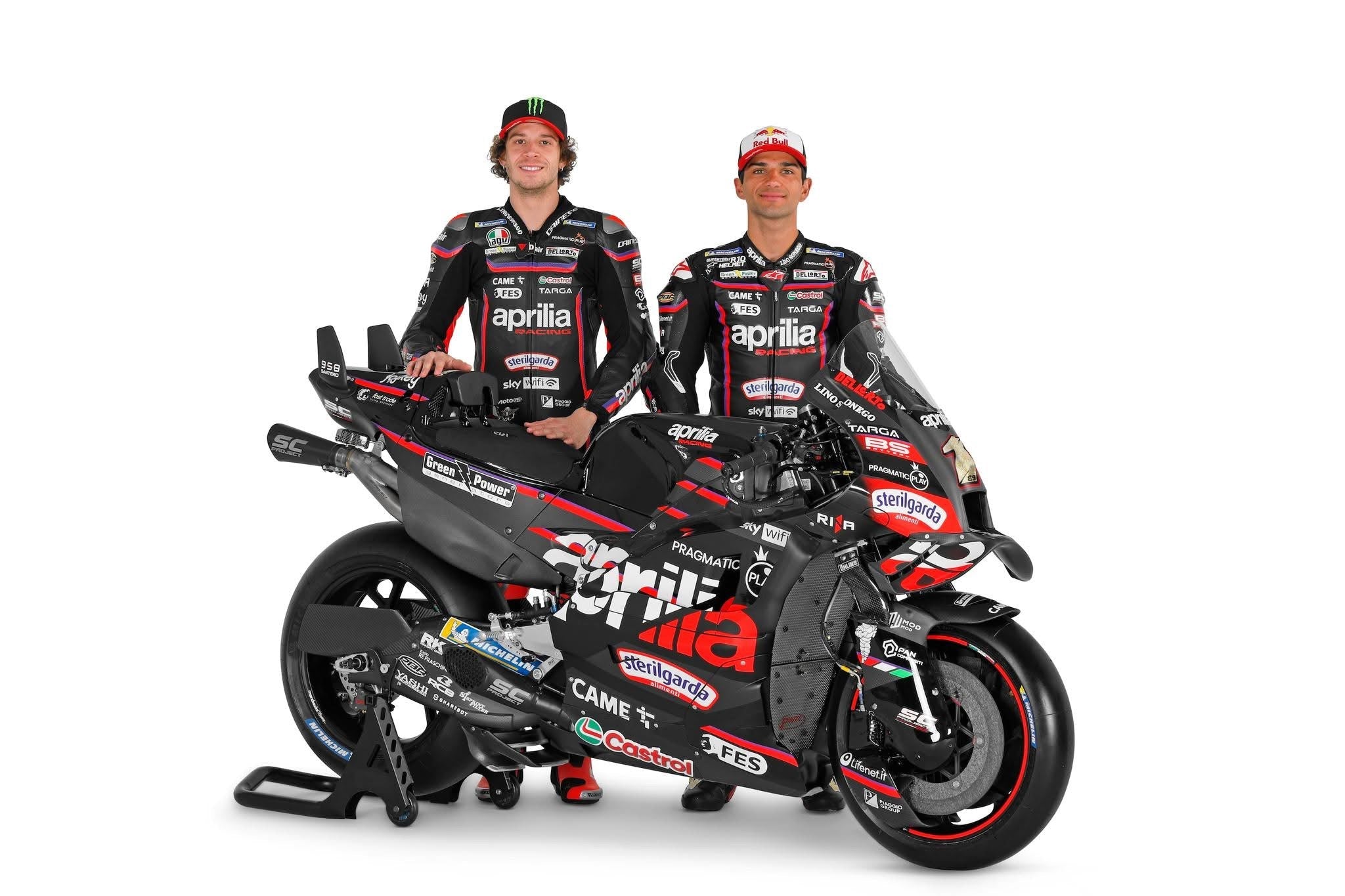 Team Aprilia MotoGP with no. 1
