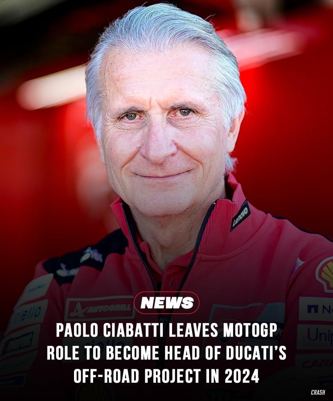 Big News! Paolo Ciabatti Is leaving Ducati MotoGP team!!!