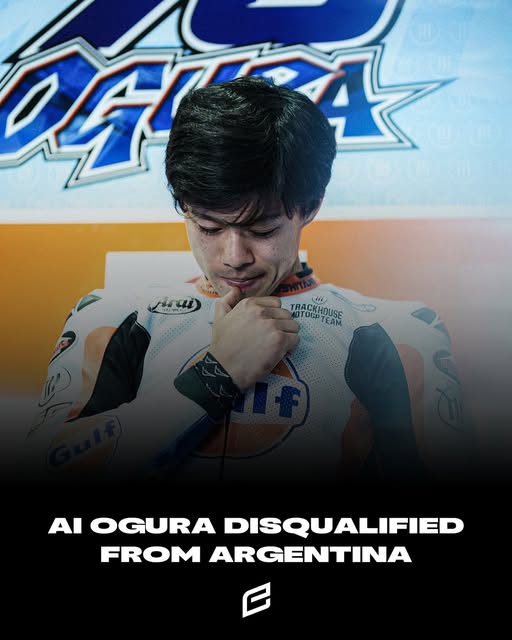 Ai Ogura disqualified in Agrentinas MotoGP