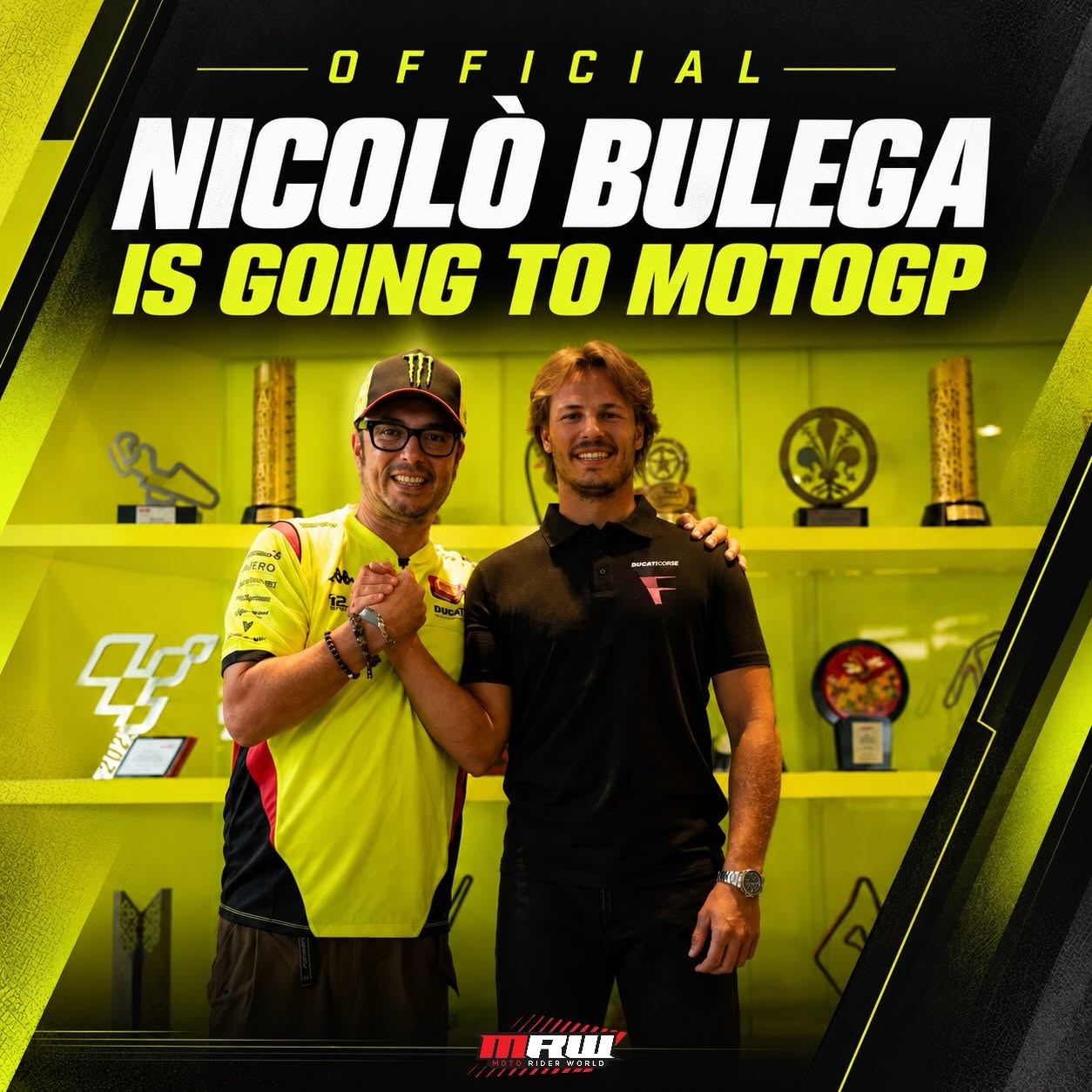 NICOLÒ BULEGA IS GOING TO MOTOGP!