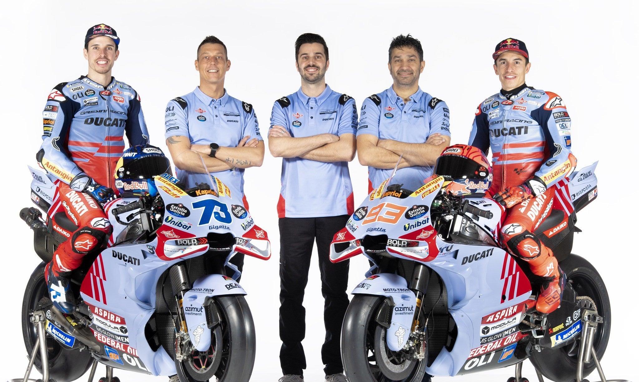Team Gresini and Marc´s new colours for 2024 - MotoProWorks