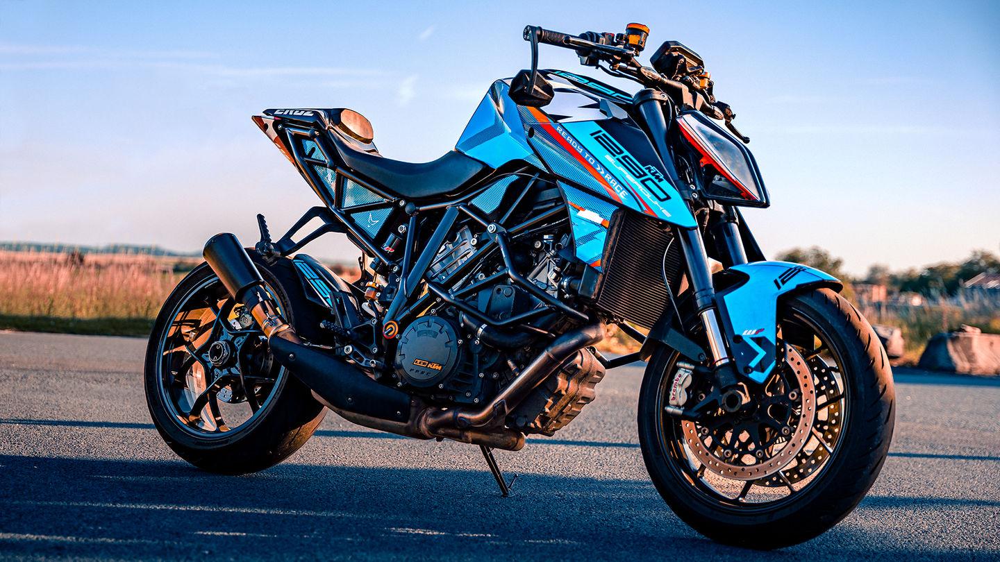 Transform Your KTM Duke with Custom Graphics Kits - MotoProWorks