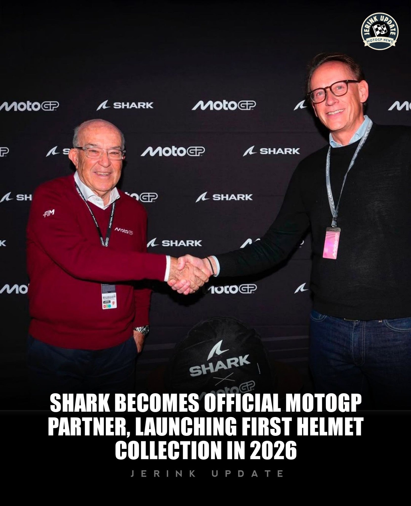 Shark new MotoGP partner