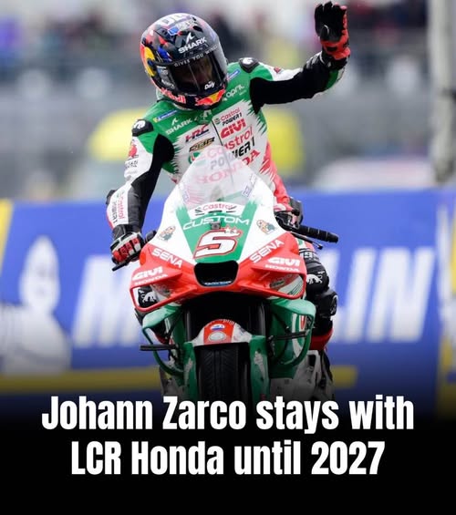 Johann stays at Honda two more years