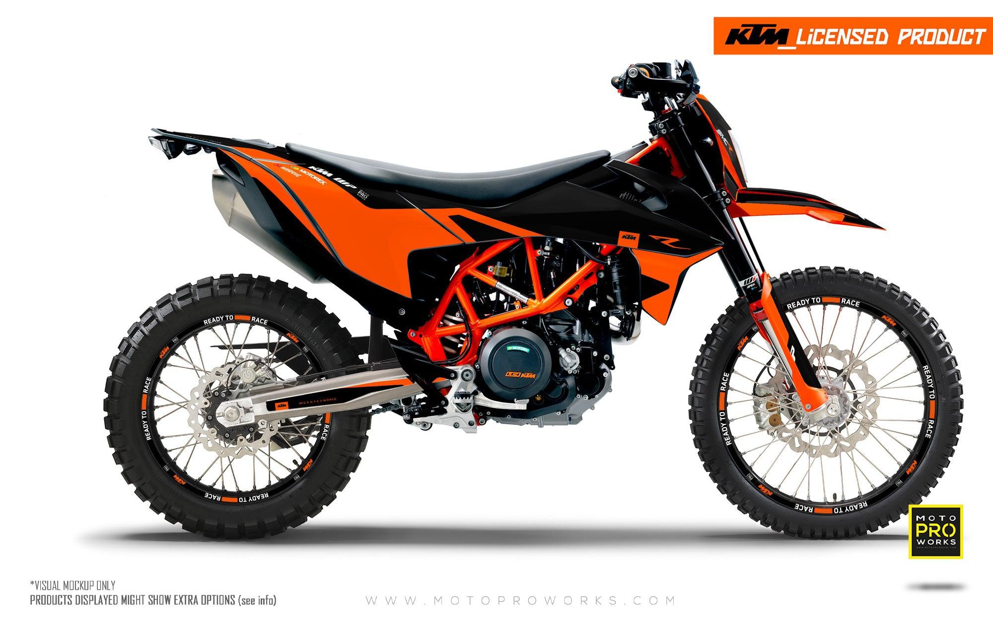 KTM GRAPHICS - 690 SMC-R "Carera" (Orange) - MotoProWorks
