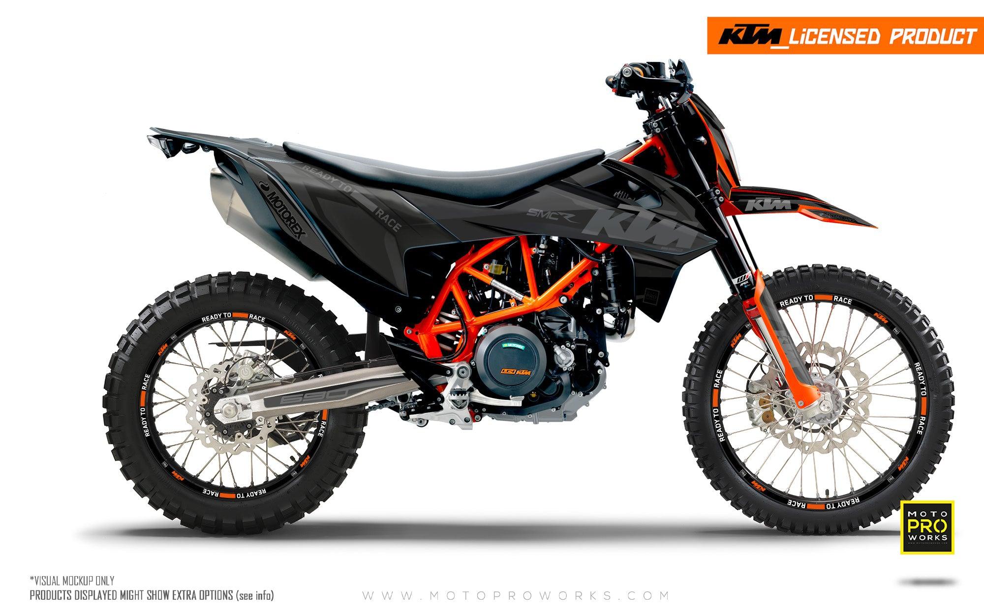 KTM GRAPHICS - 690 SMC-R "Colibri" (Stealth) - MotoProWorks