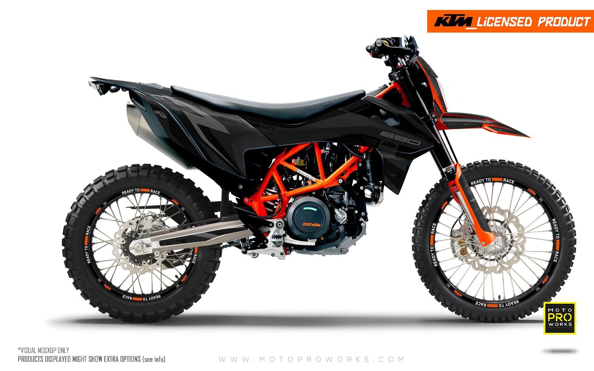 KTM GRAPHICS - 690 SMC-R "Torque Reloaded" (Black) - MotoProWorks