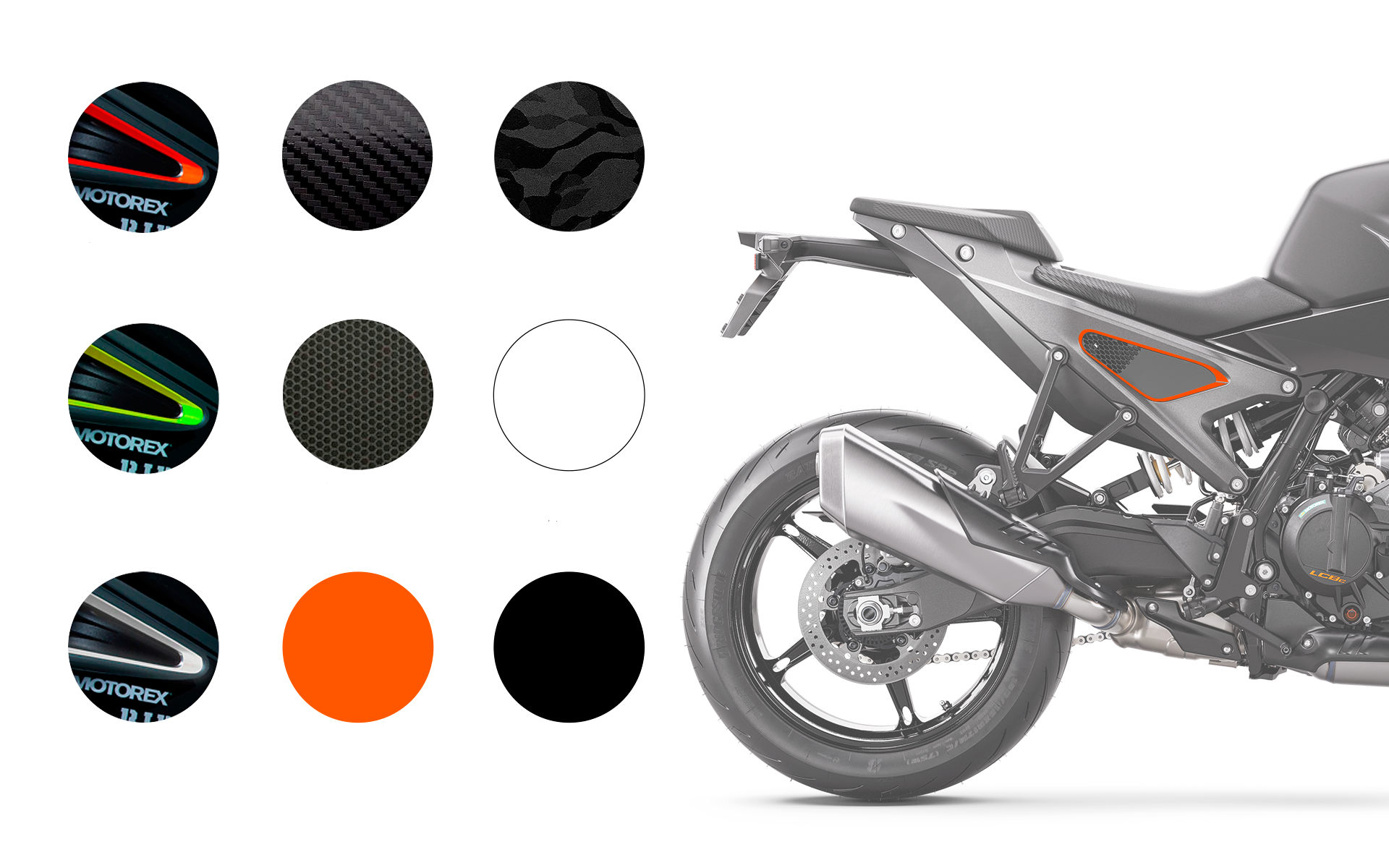 Air Intake Dekor - KTM 990 Duke