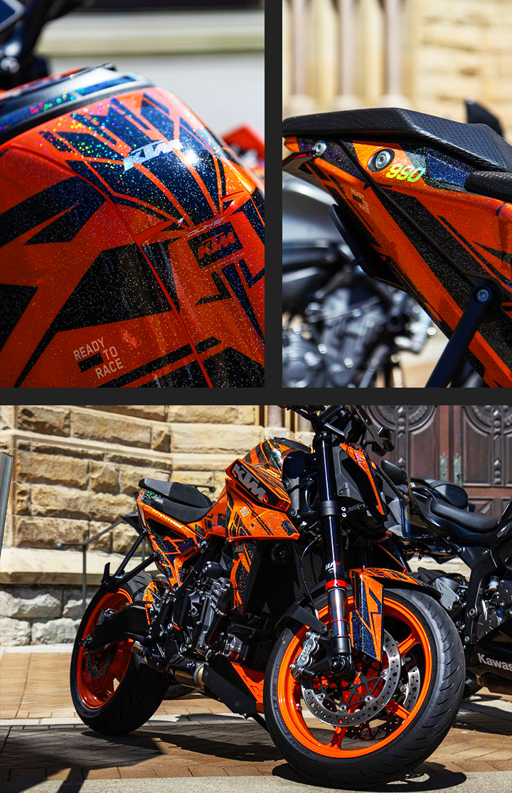 Motographic MotoProWorks Motorcycle Graphics | Materials, Fit & Quality