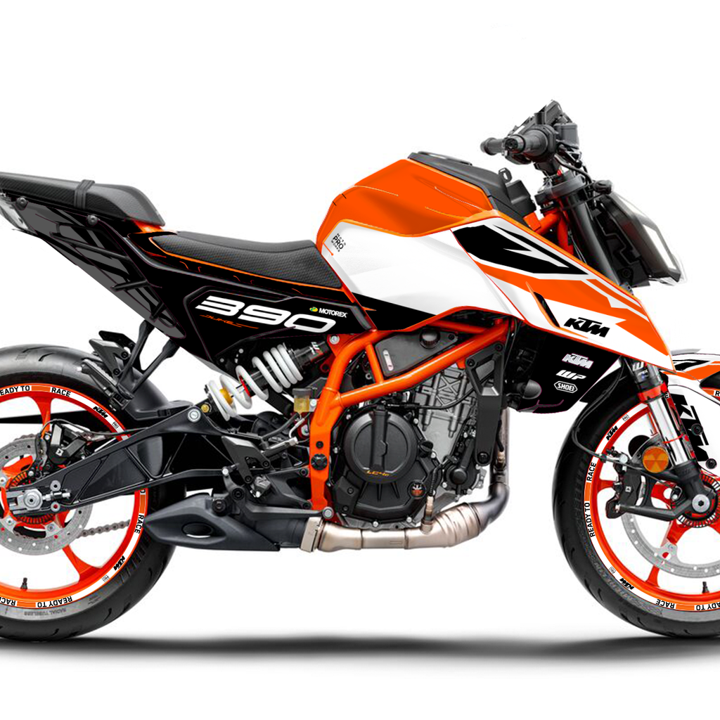ktm duke 125 schutzblech KTM 125 Duke DEKOR