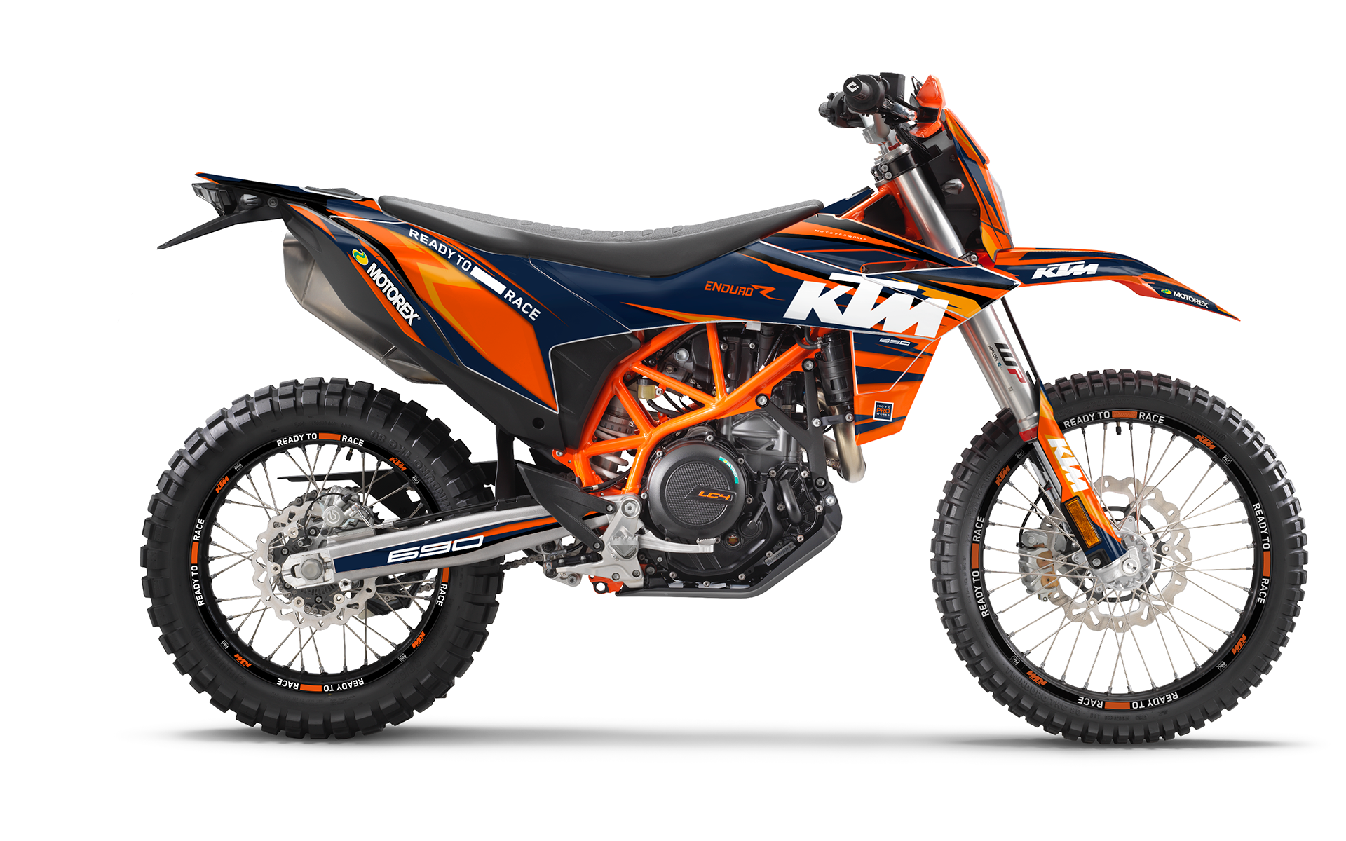 KTM 690 Enduro R 2026 KITS DÉCO - "Colibri" (Orange)