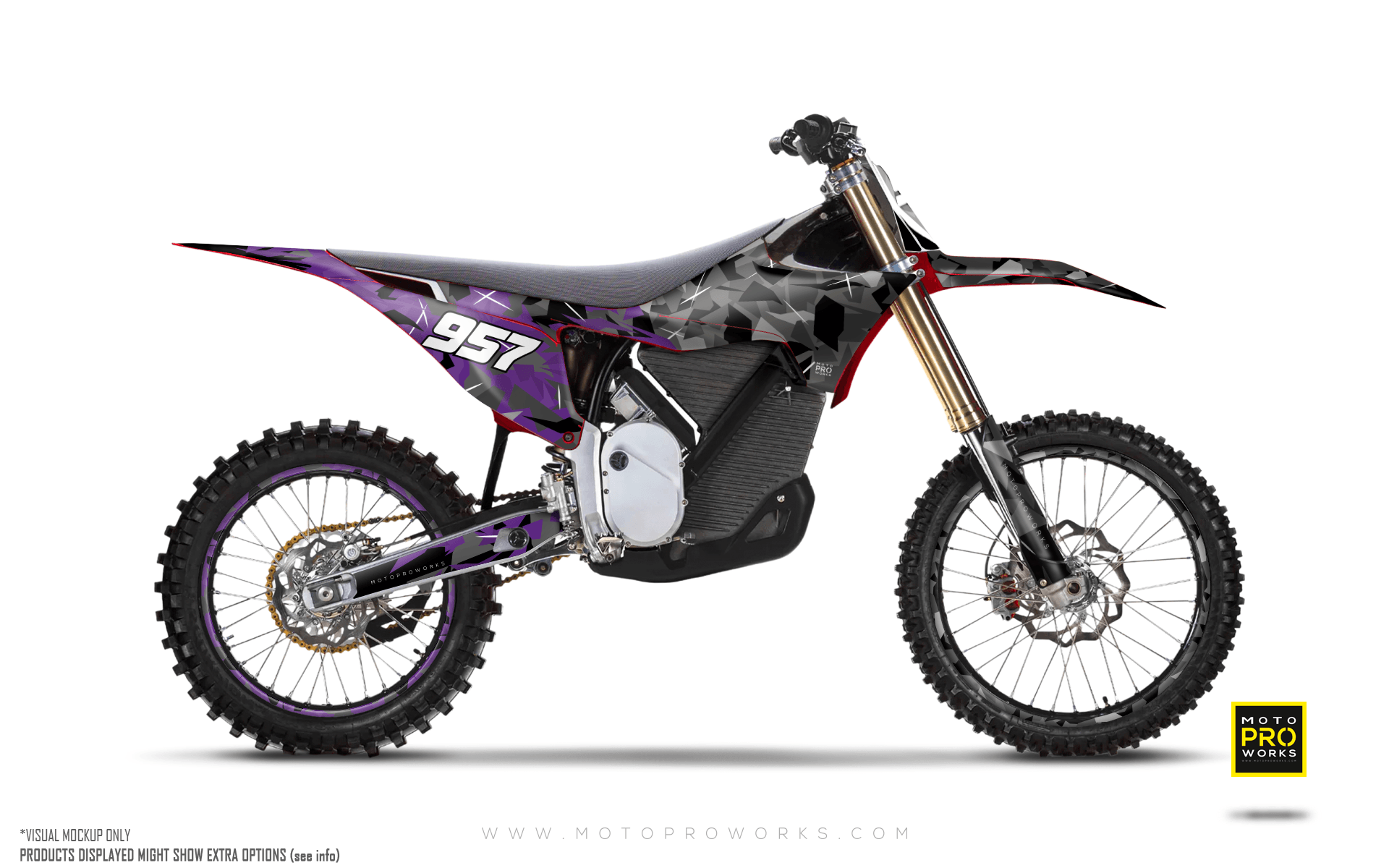 Stark Future - VARG GRAPHICS - "Flake" (Black/Purple) - MotoProWorks