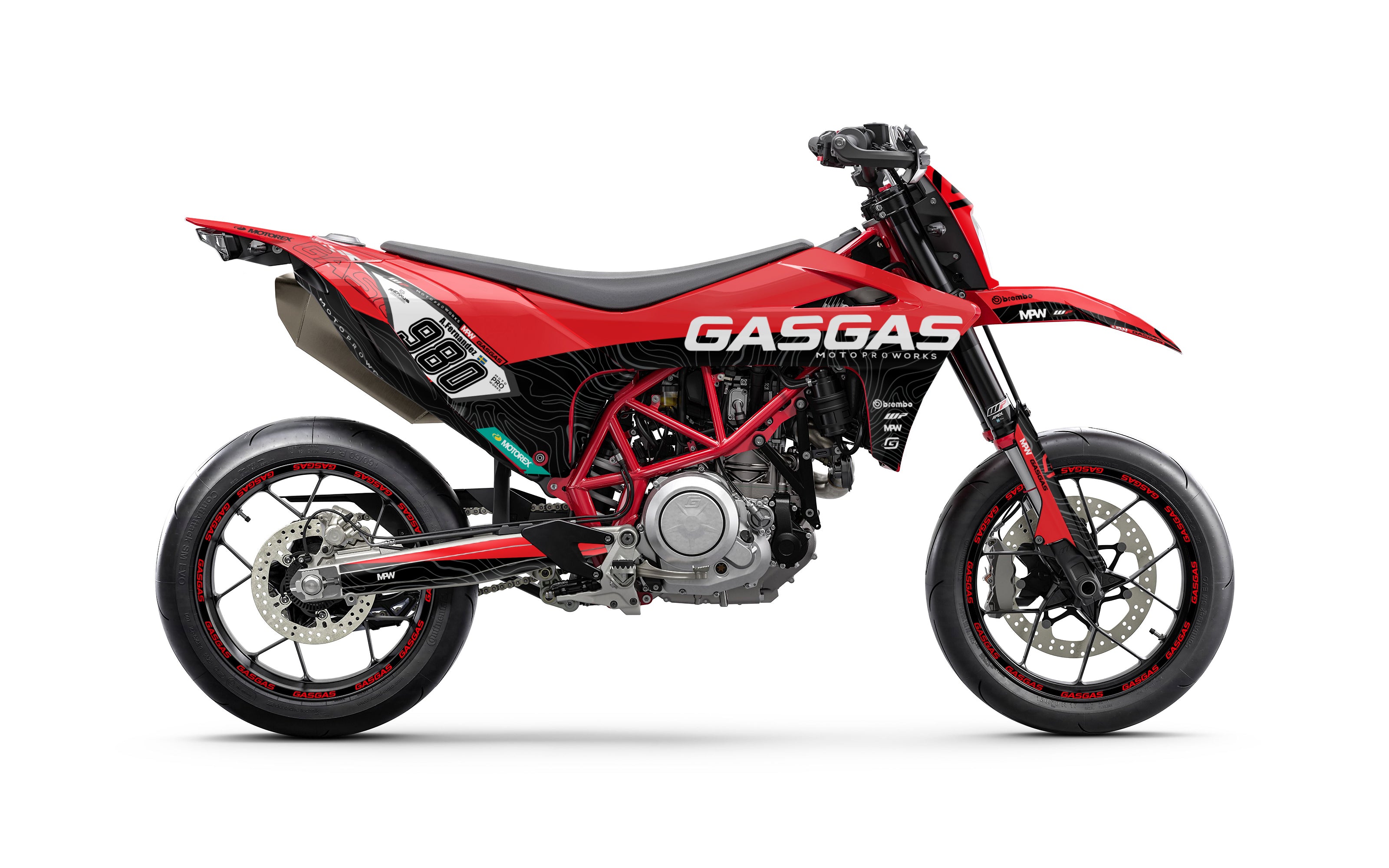 GASGAS SM 700 GRAPHICS - "Motograph" (Race Edition)