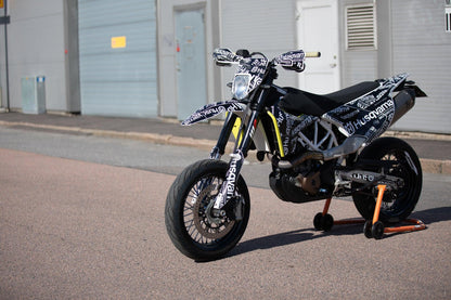 Husqvarna 701 Enduro GRAPHICS - "Prototype" (Black) - MotoProWorks