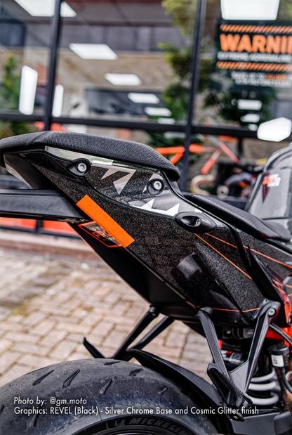 KTM 1390 Super Duke R/Evo GRAPHICS - "Revel" (Black)