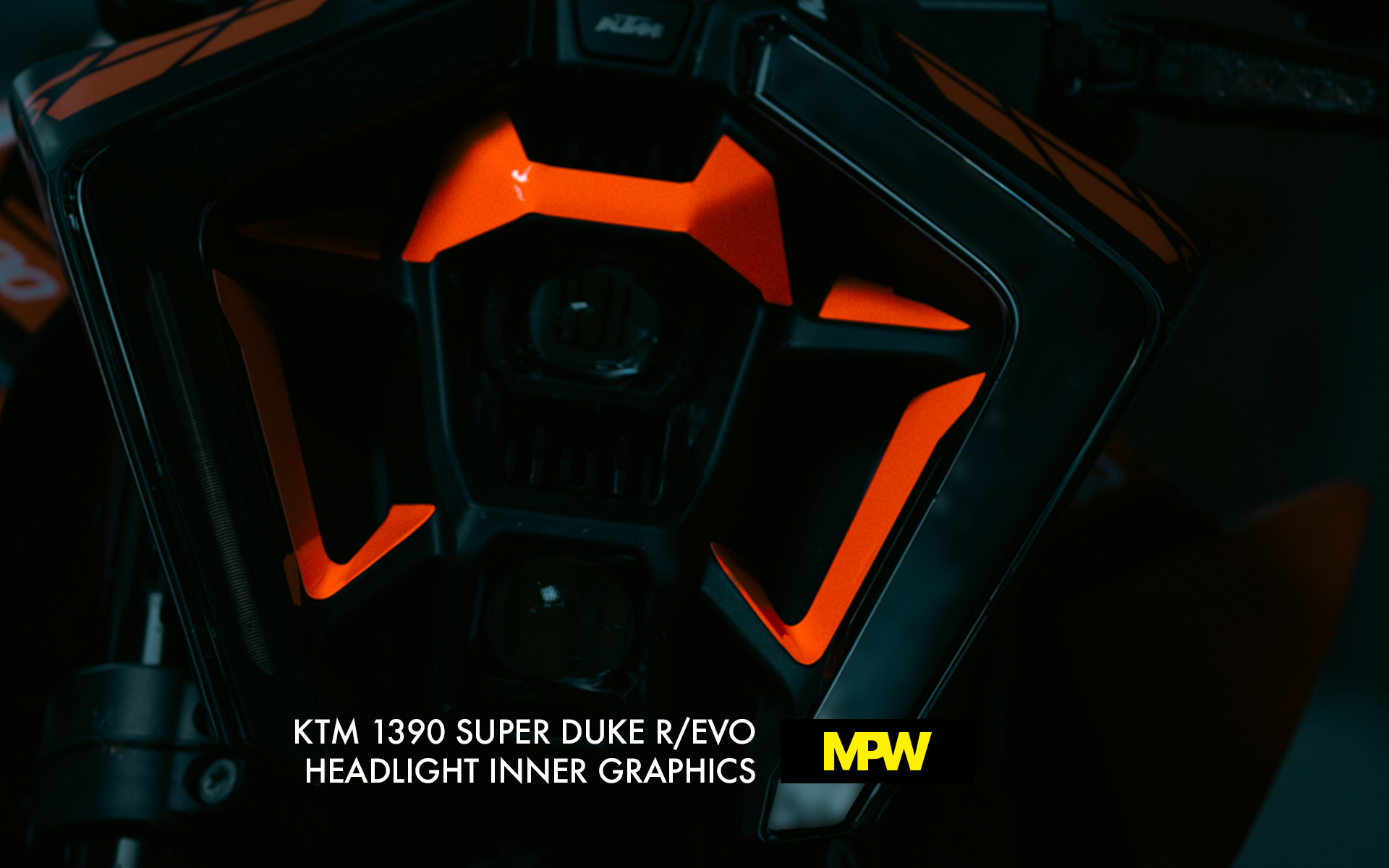 Headlight Inner Graphics - KTM 1390 Super Duke R/EVO
