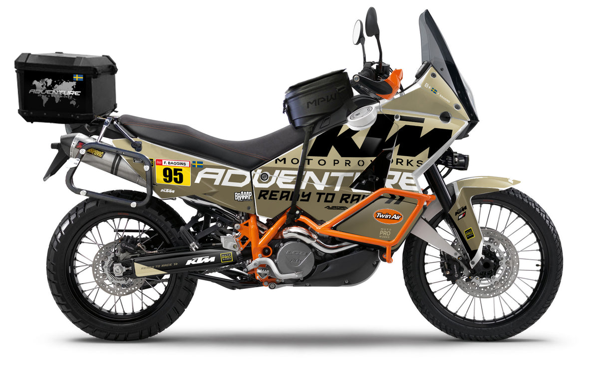 KTM 950/990 Adventure KITS DÉCO - "WAYPOINTER" (sand)