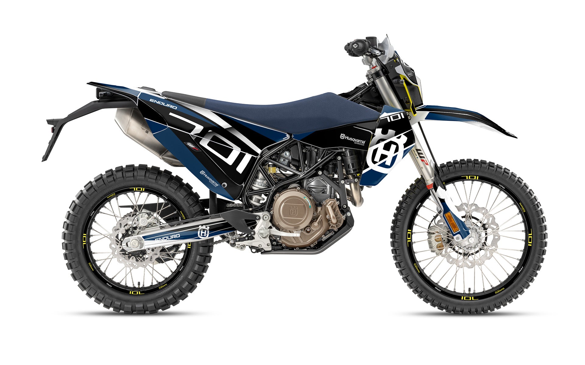 Husqvarna 701 Enduro 2026 KITS DÉCO - "MarkSeven" (Bleu)