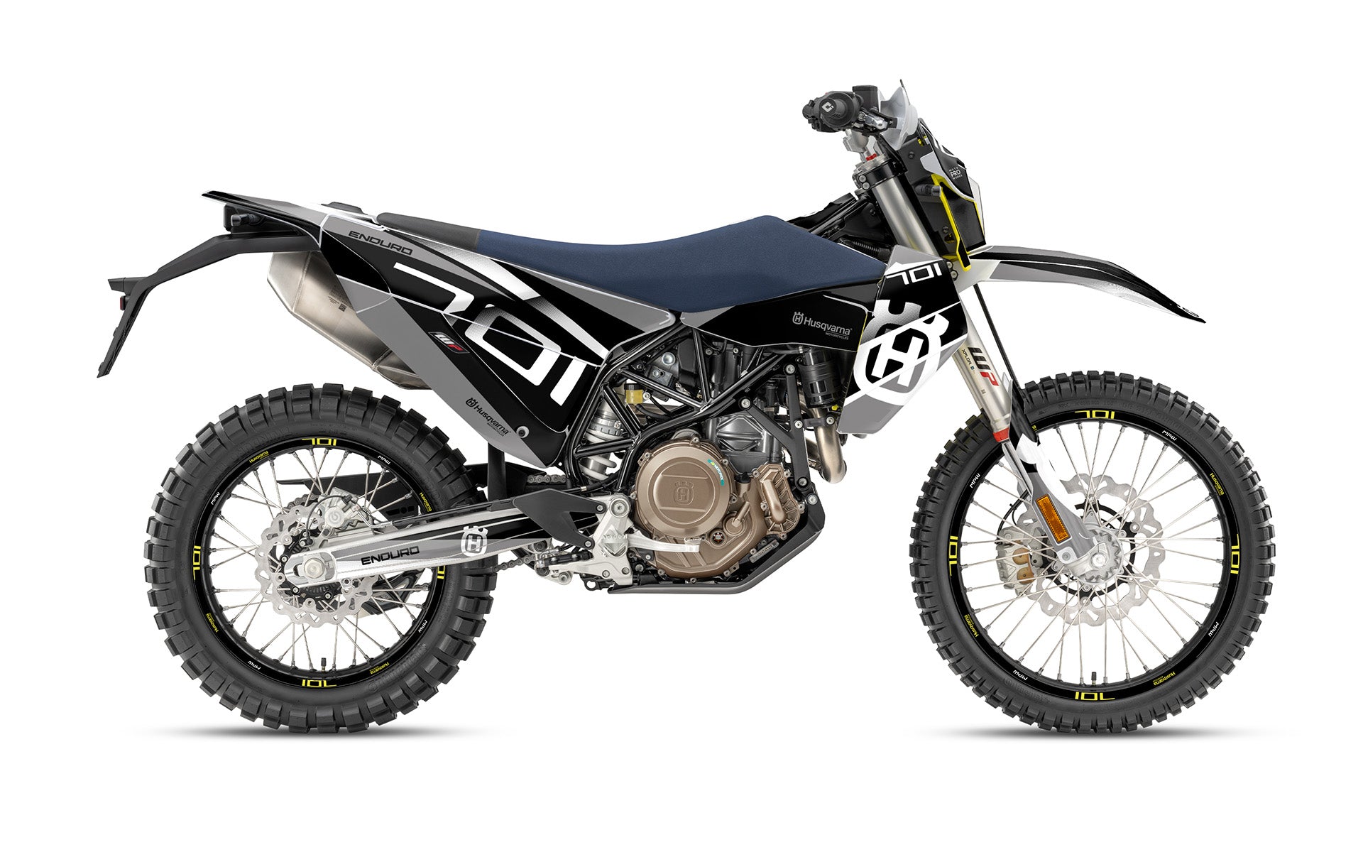 Husqvarna 701 Enduro 2026 GRAPHICS - "MarkSeven" (Grey)