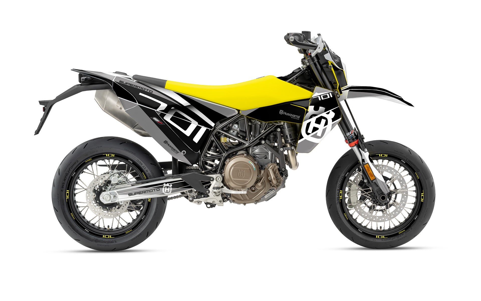 Husqvarna 701 2026 KITS DÉCO - "MarkSeven" (Gris)