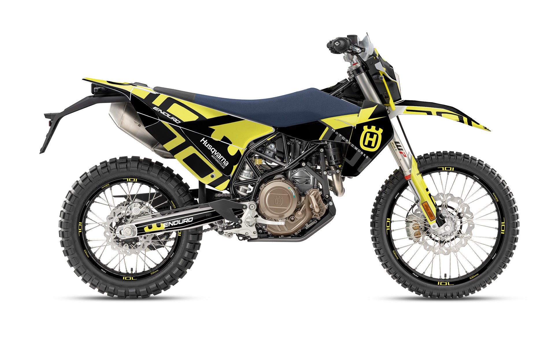 Husqvarna 701 Enduro 2026 GRAPHICS - "Monarch" (Yellow)