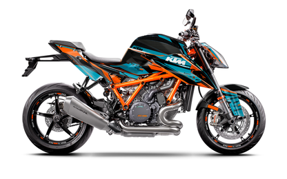 KTM 1290 Super Duke R GRAPHICS - "Nebula" (Blue)