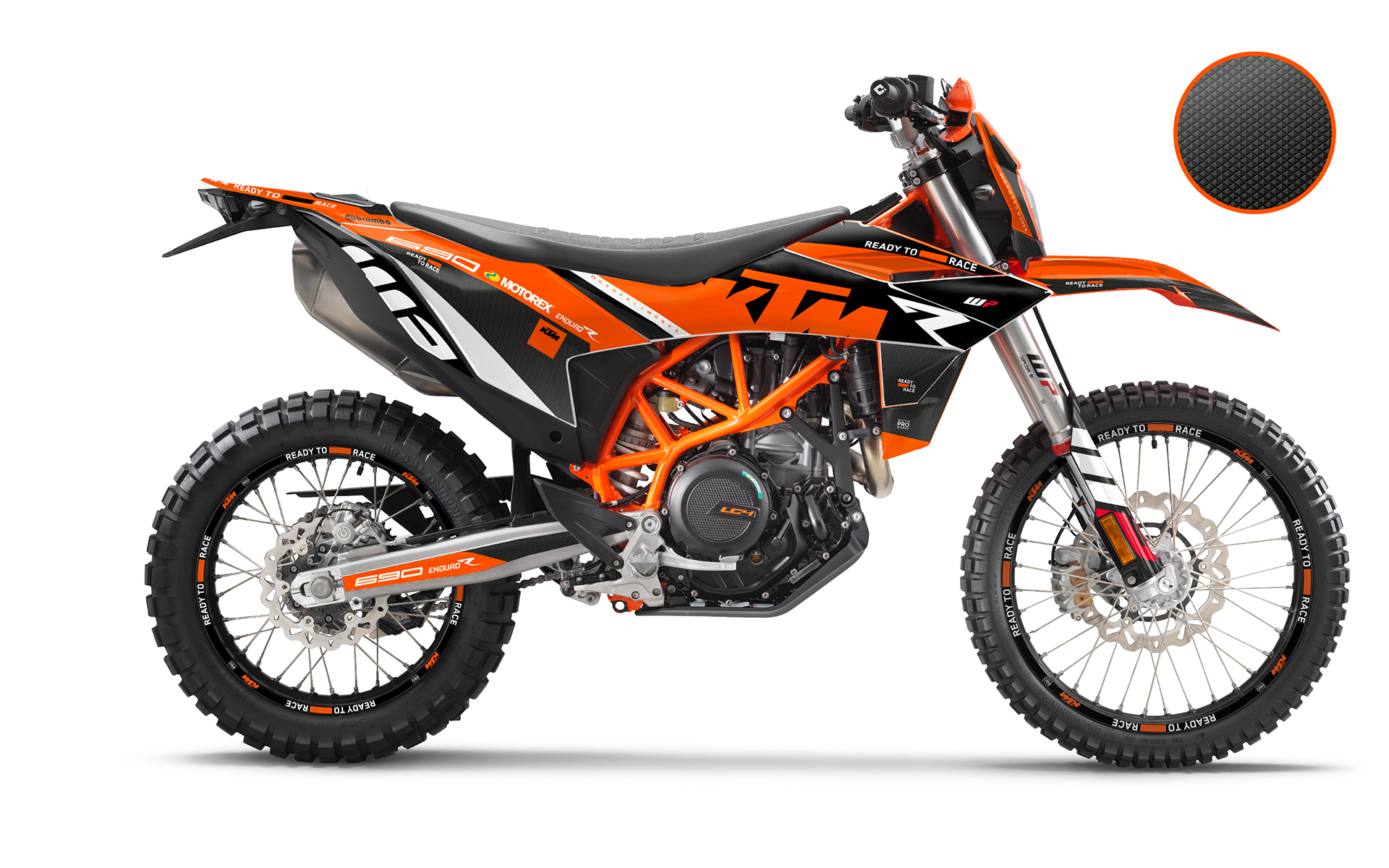 KTM 690 Enduro R 2026 GRAFIKK - "RR-Tech 2.0.2.2" (Oransje)