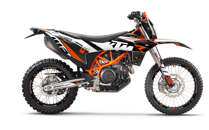 KTM 690 Enduro R 2026 GRAPHICS - "RR-Tech 2.0.2.2" (White)