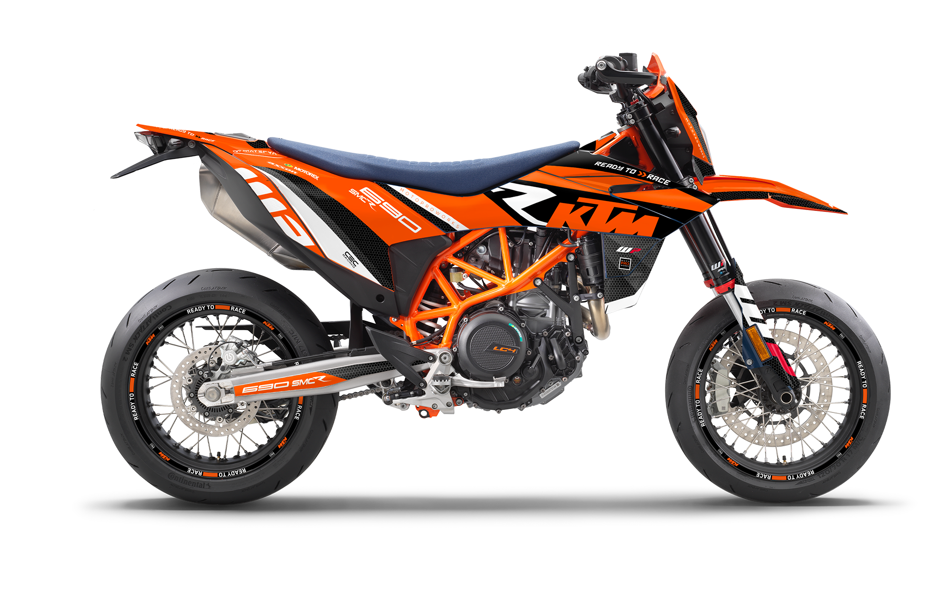 KTM 690 SMC-R 2026 GRAPHICS - "RR-Tech" (Orange)