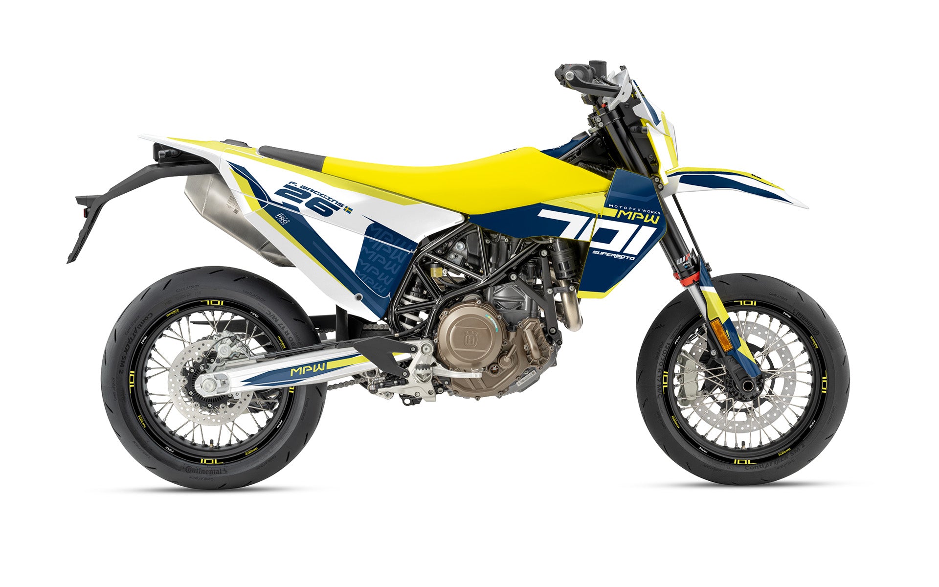 Husqvarna 701 2026 GRAPHICS - "Sevenoh" (Blue/White)