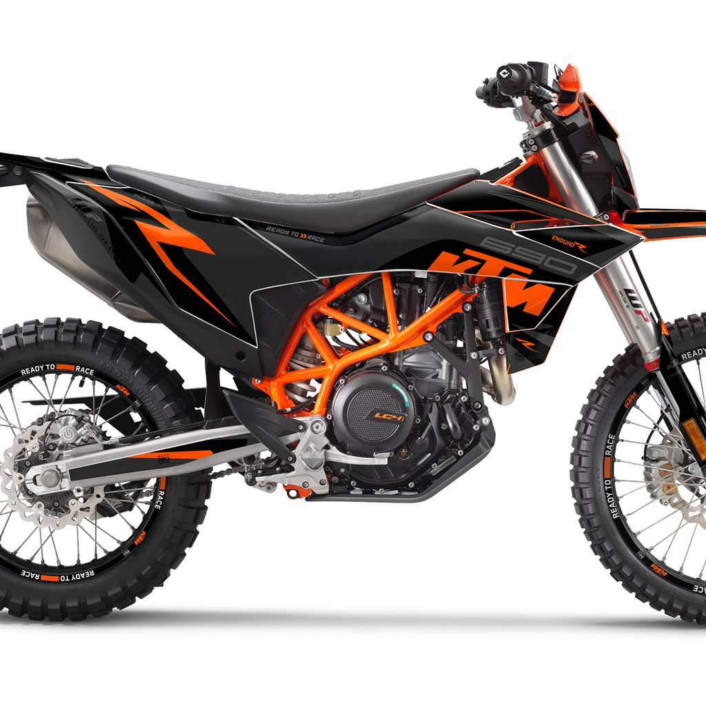 KTM 690 Enduro R 2026 Graphics - Torque Black/Orange | MotoProWorks