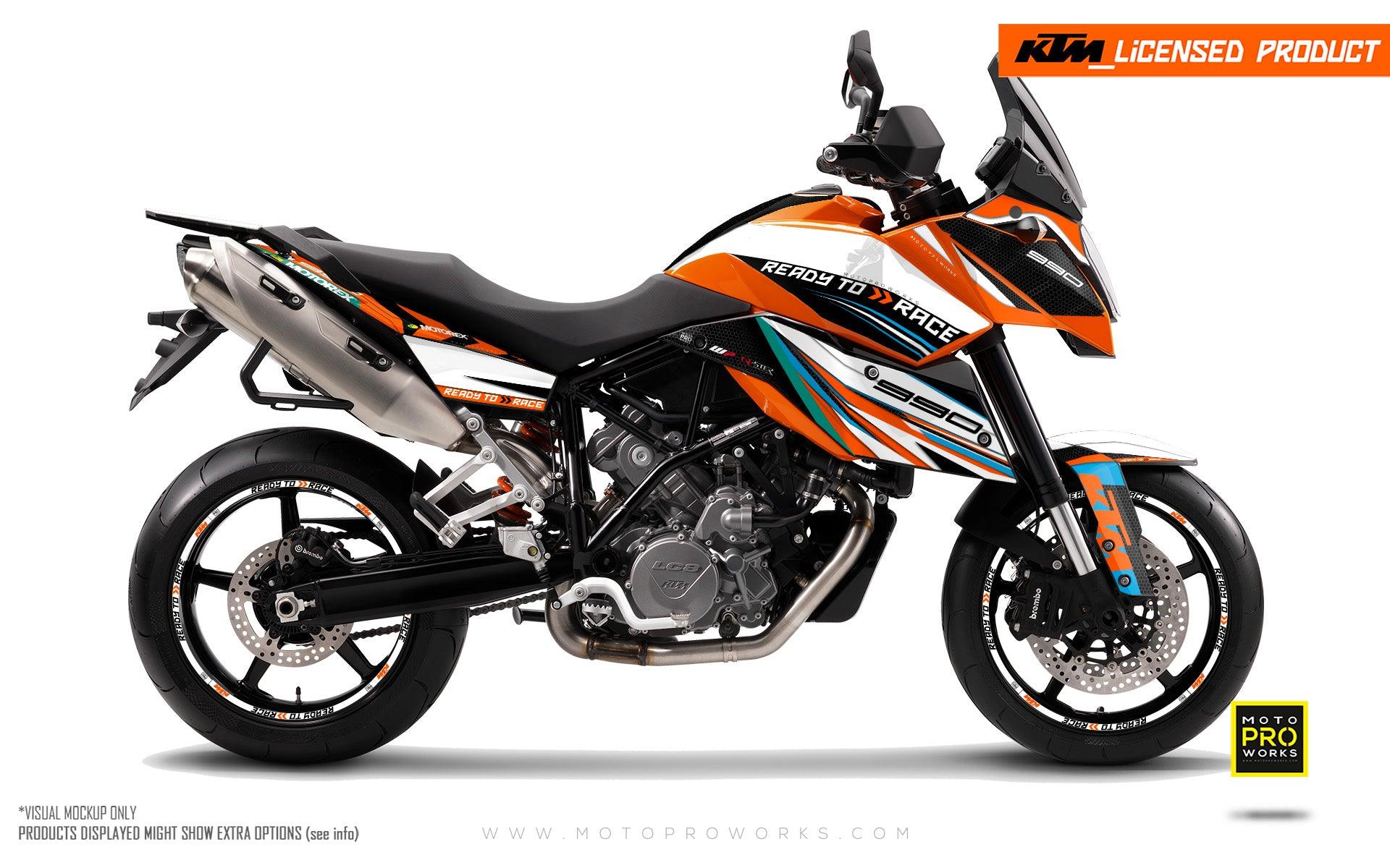 KTM 990 SMT GRAPHICS - "Vortex" (Qster) - MotoProWorks