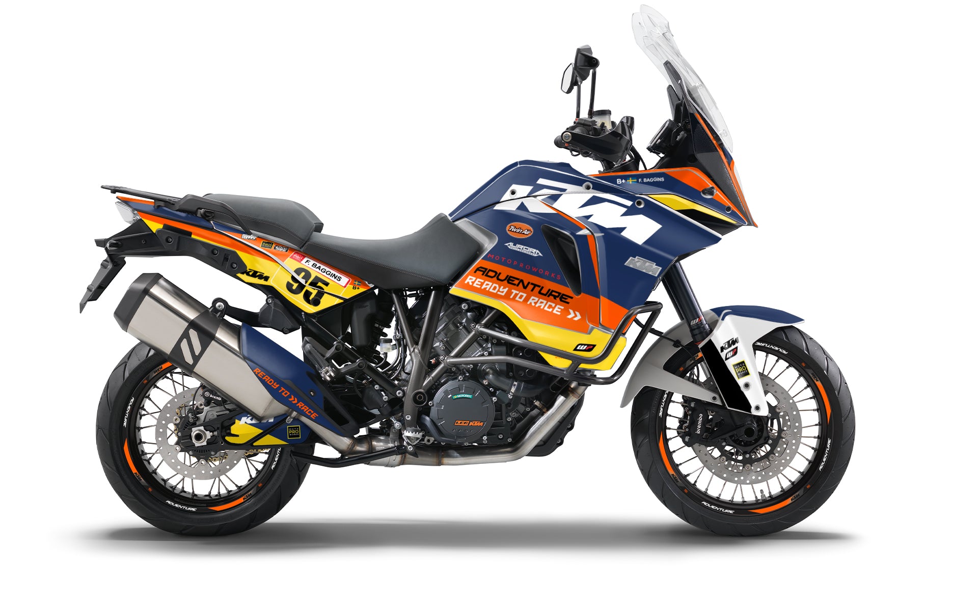 KTM 1290 Super Adventure 2015-2016 GRAPHICS - "Waypointer" (Dawn)