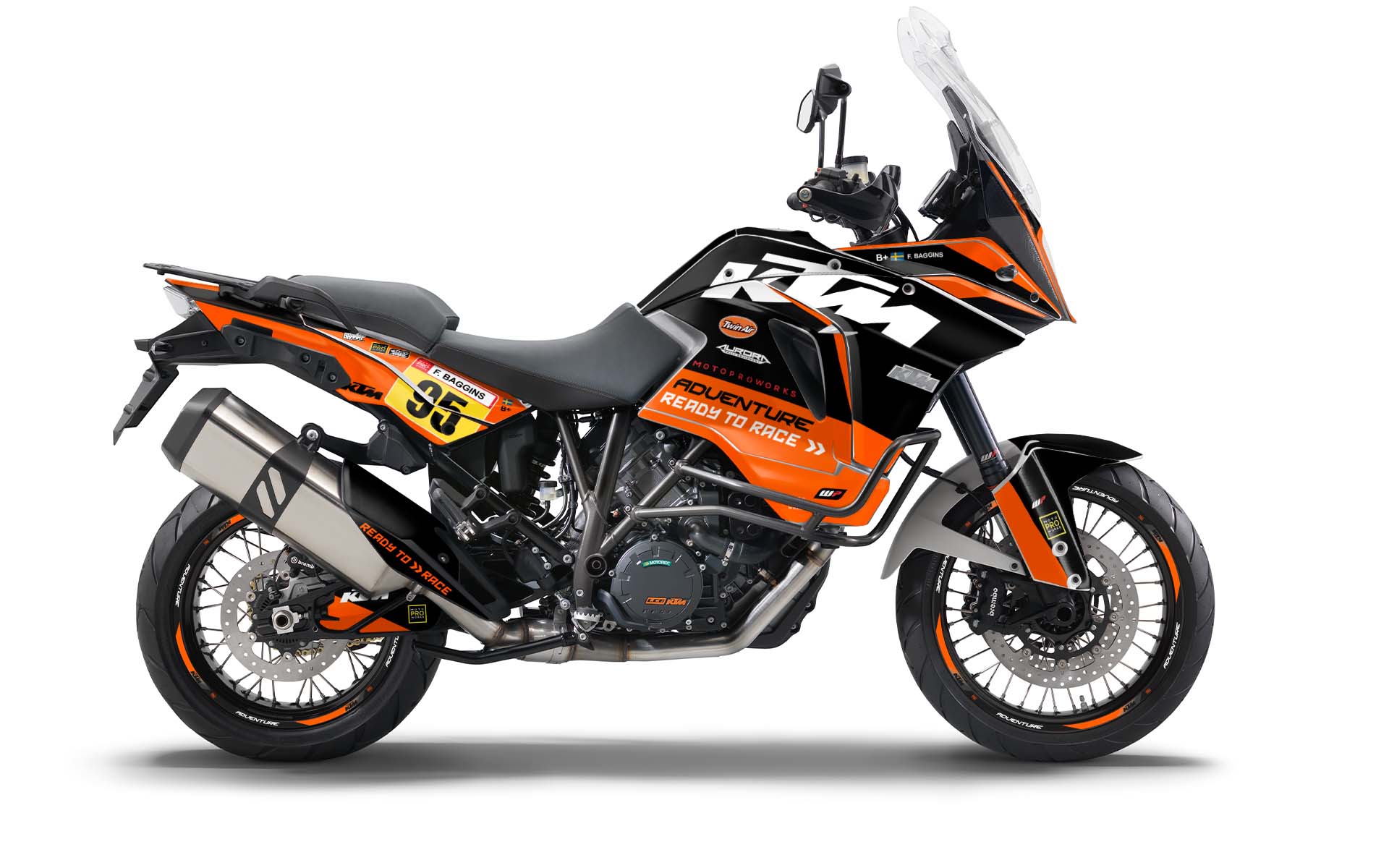 KTM 1290 Super Adventure 2015-2016 GRAPHICS - "Waypointer" (Night)