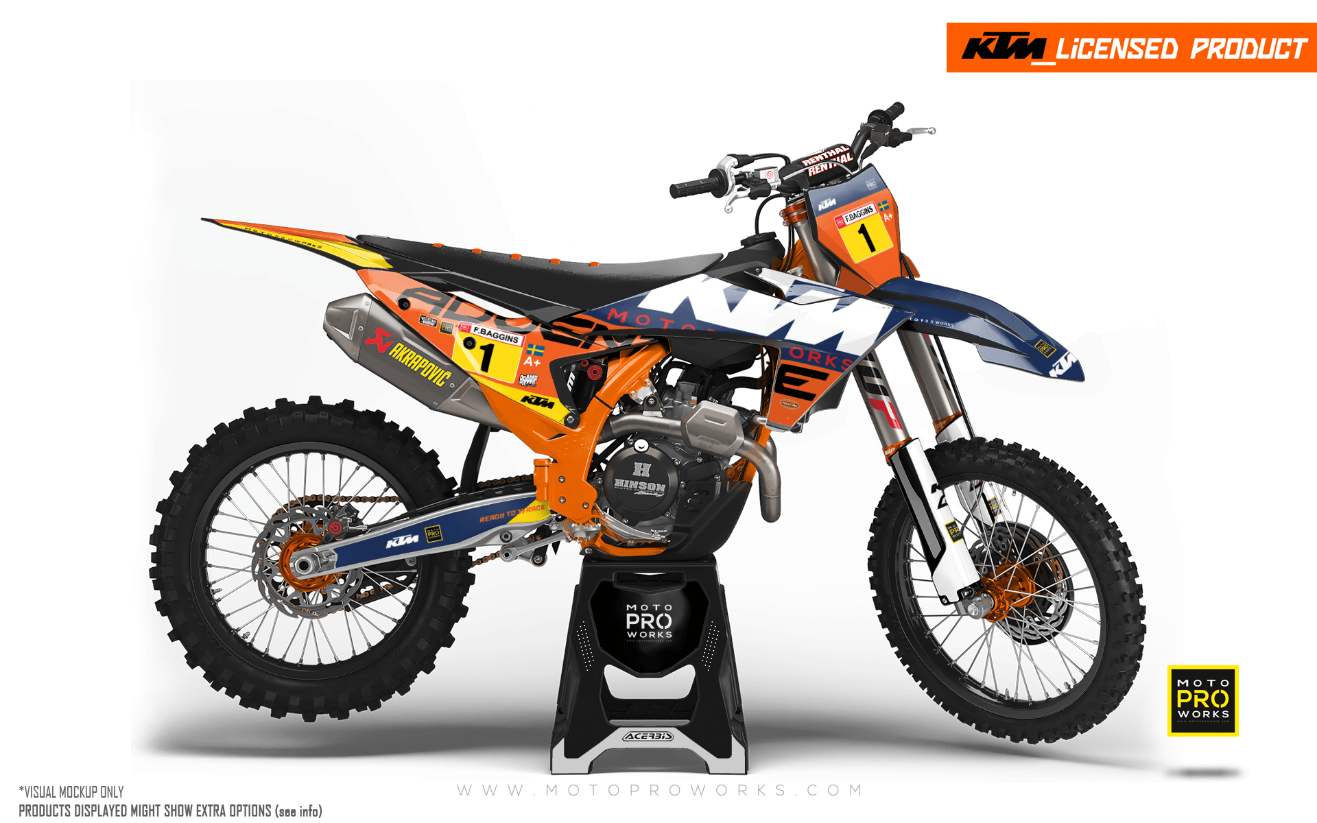 KTM GRAPHICS - EXC/SX / 450 SMR 2023-2024 "Waypointer" (Dawn) - MotoProWorks