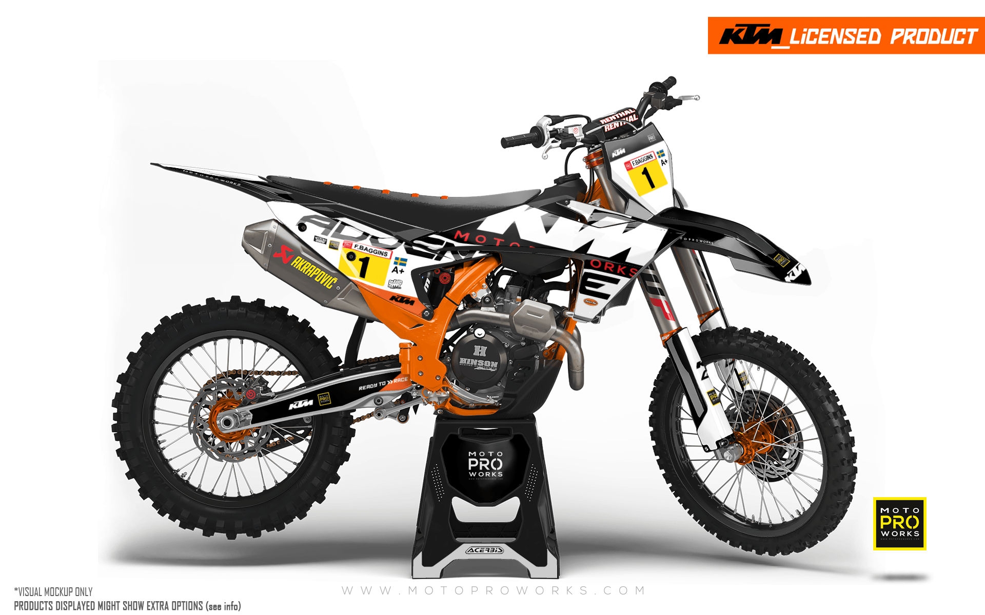 KTM GRAPHICS - EXC/SX / 450 SMR 2023-2024 "Waypointer" (Night) - MotoProWorks