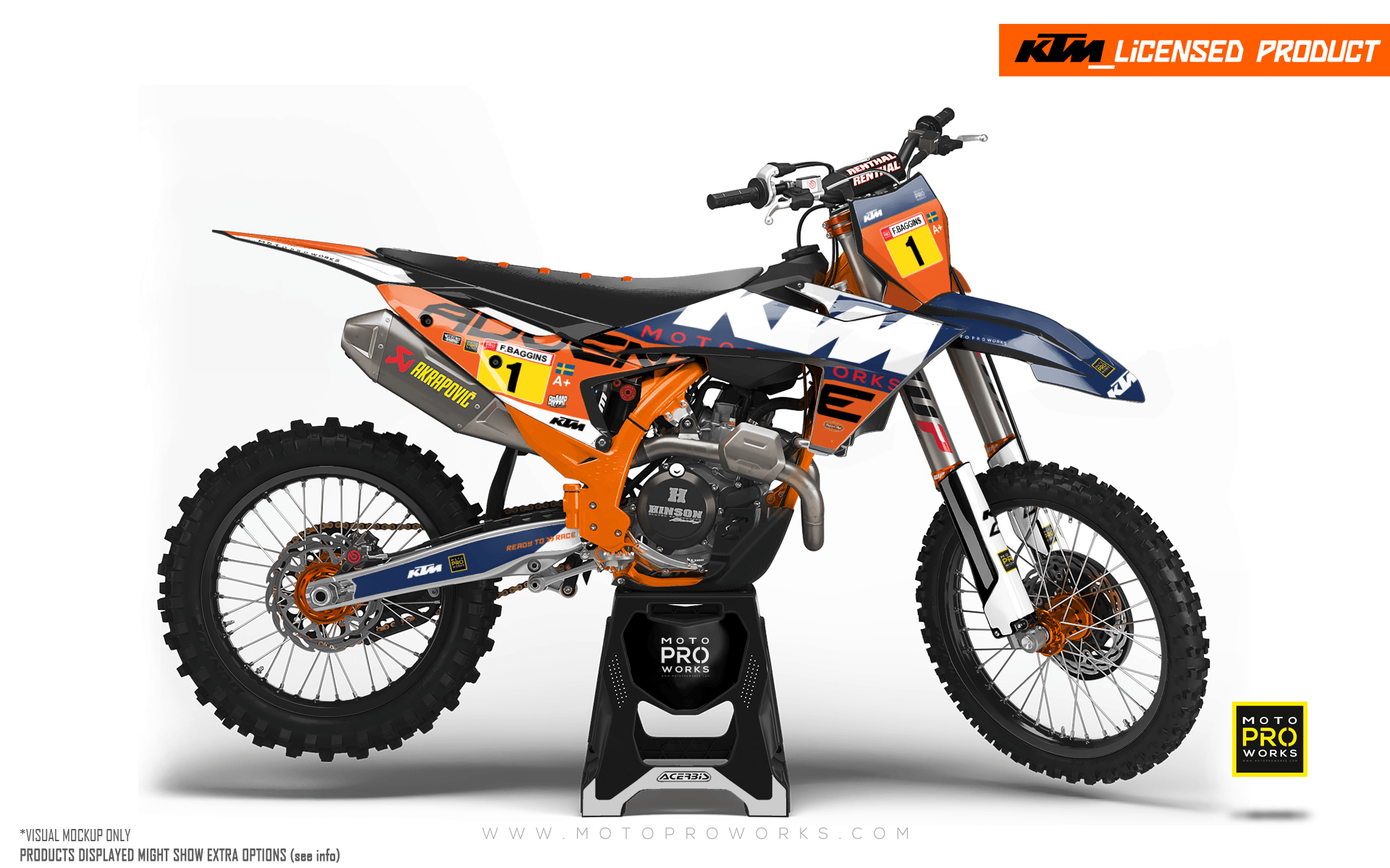 KTM GRAPHICS - EXC/SX / 450 SMR 2023-2024 "Waypointer" (Sunset) - MotoProWorks