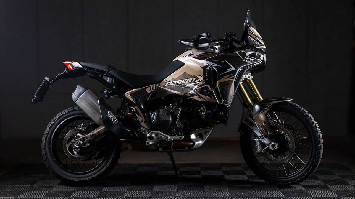 DUCATI DESERTX DEKOR - „Ridgeline“ (Sand)