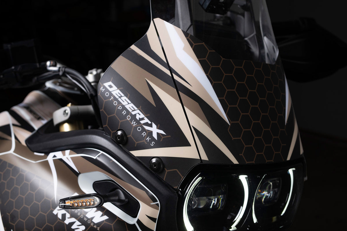 DUCATI DESERTX DEKOR - „Ridgeline“ (Sand)