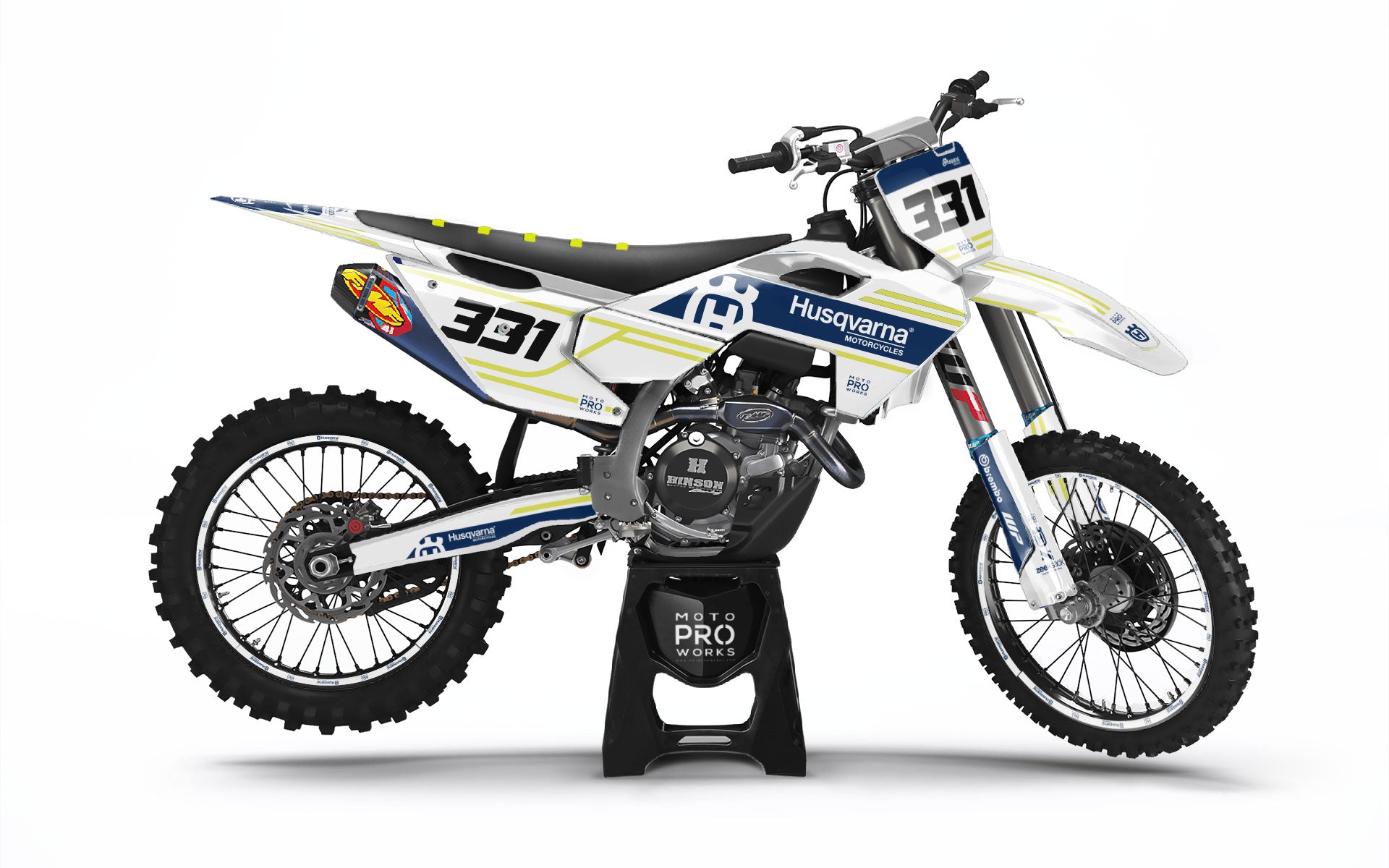 Husqvarna FC/TC GRAPHICS - "Fastlane" (Blue)