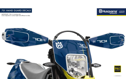 Husqvarna 701 Enduro Graphics - "Flake" (Blue) - MotoProWorks | Decals and Bike Graphic kits