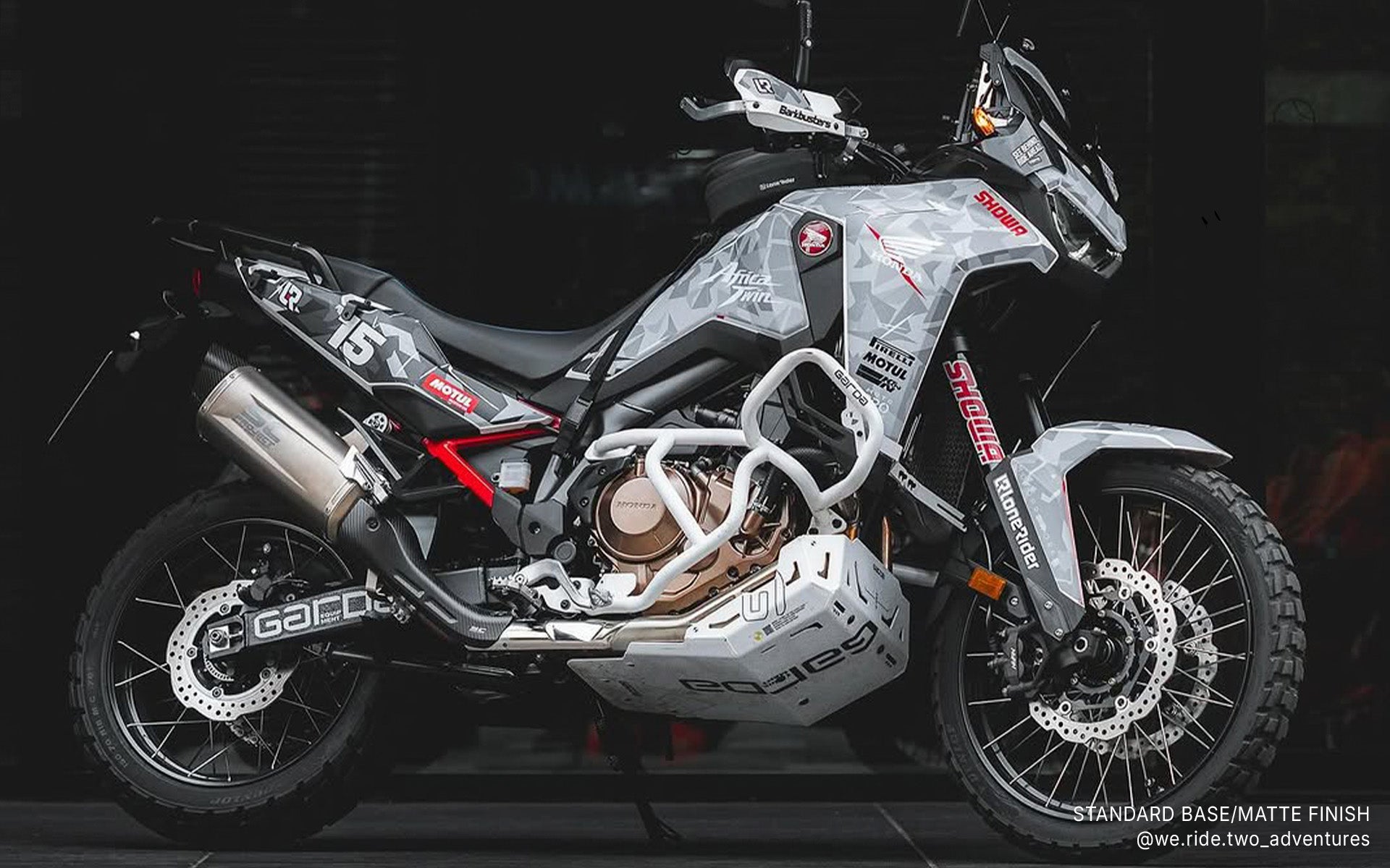 Honda Africa Twin GRAPHICS - "Flake" (We-Ride Edition)