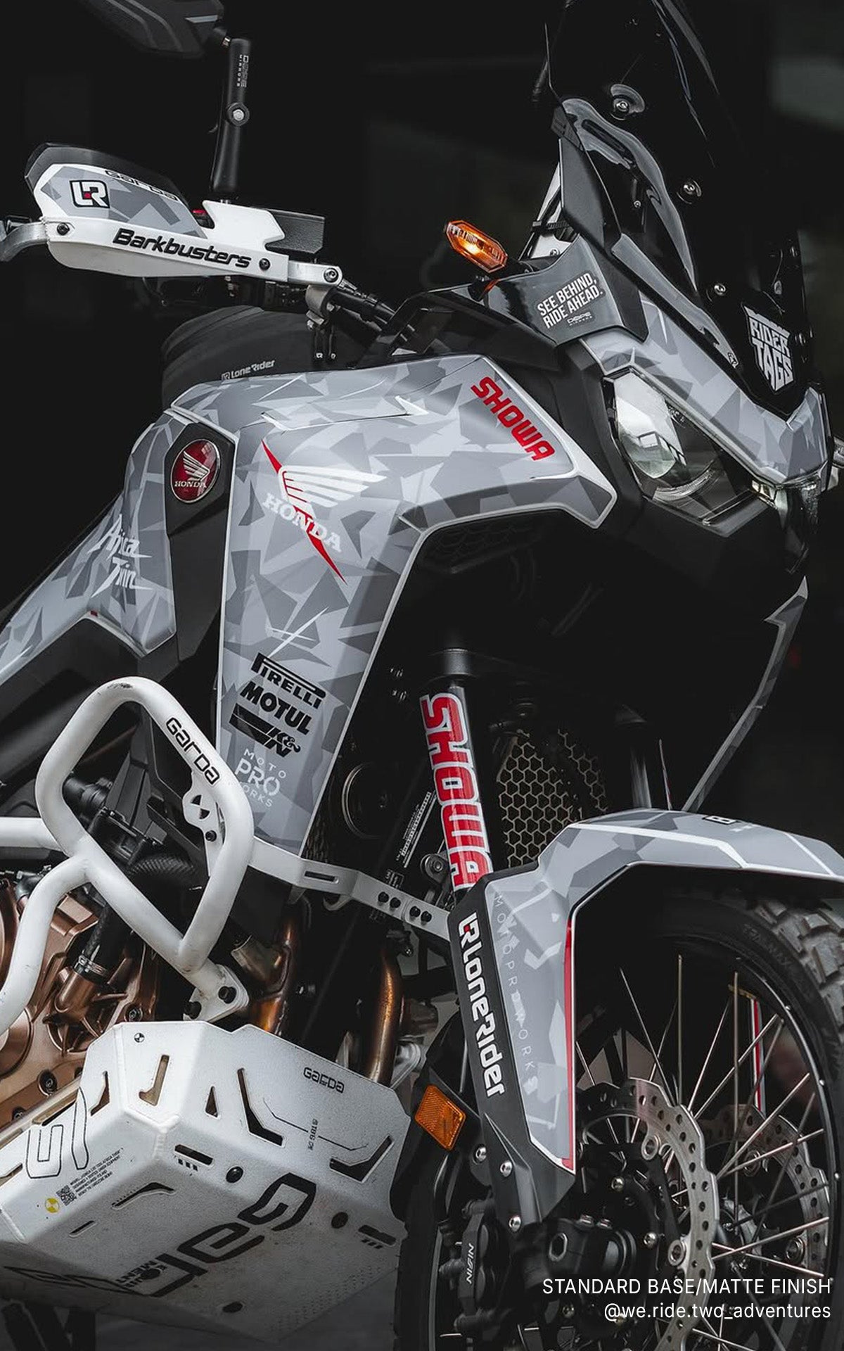 Honda Africa Twin GRAPHICS - "Flake" (We-Ride Edition)