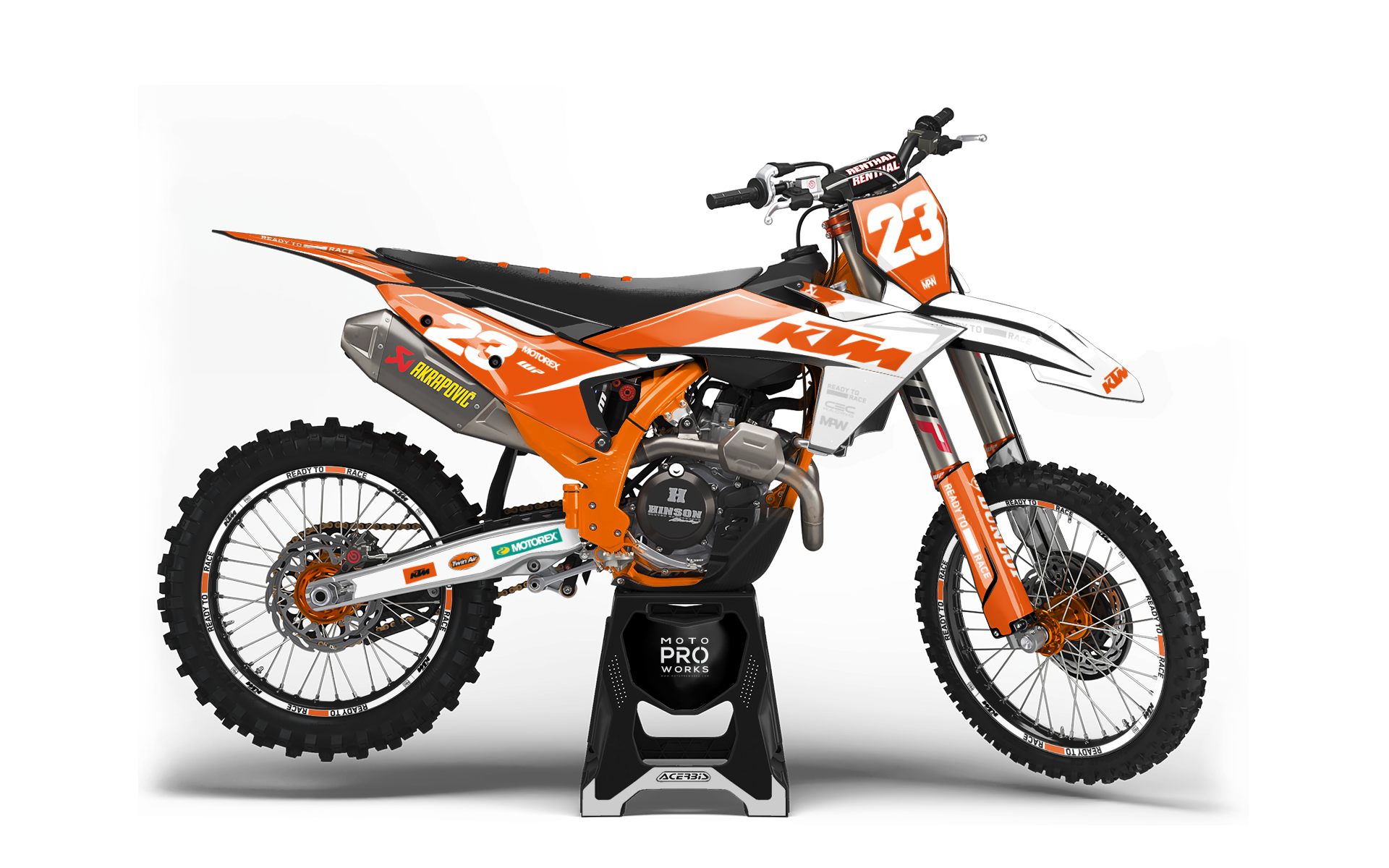 KTM SX / SX-F GRÁFICOS - “Ignition” (Naranja)