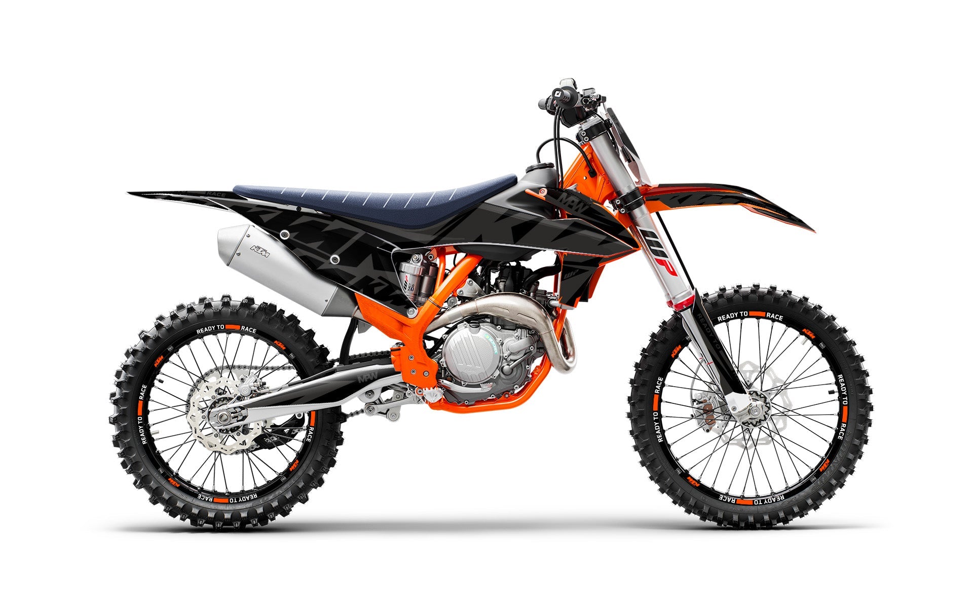 KTM SX / SX-F STICKERSET - “Kickdrift” (Zwart)